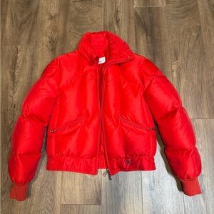 Bogner Bright Red Jacket Size 8 Women’s